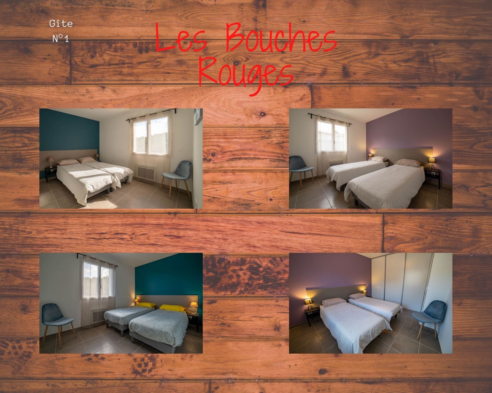 Gite Ardèche 6 chambres 12 couchages
